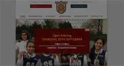 Desktop Screenshot of parkschool.org.uk